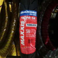 70/90-14 Diamond MA-3DN Ban Luar Matic Ring 14 Maxxis Tubeless Ban Mio