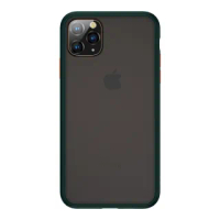 【Benks】iPhone11 Pro Max 6.5吋 防摔膚感手機殼(墨綠)