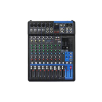 Professional MG12XU usb sound console 24 dsp effect audio mixer for Stage performance recording