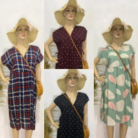 Daster Kancing Tali | Daster Rayon Vneck | Daster Rayon Murah