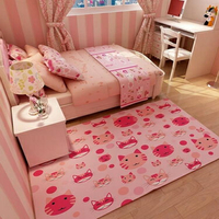 北歐簡約客廳地毯臥室可愛滿鋪房間床邊小地毯兒童房地毯墊可機洗 雙十一購物節