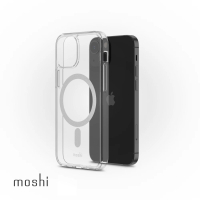 moshi iPhone 13 mini 5.4吋 Arx Clear MagSafe 磁吸輕量透明保護殼(iPhone 13 mini)