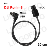 MCC to Micro USB DJI Ronin-S Stabilizer Control Cable for Canon 5D4,1DX2,M50,90D Nikon D850,D5,Z50 Panasonic G9 Sony A9,A6400