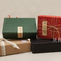 18*12*5cm Corrugated kraft drawer box candy moon cake box jewelry gift boxes handmade soap boxes 100pcs/lot
