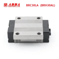 4pcs Original Taiwan ABBA BRC30LA BRH30AL Linear Flange Block Carriage Linear Rail Guide Bearing for CNC Router Laser Machine