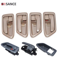 ISANCE Beige Grey Inside Interior Door Handle Left Right 69206-AA010 69205-AA010 For Toyota Camry 1997 1998 1999 2000 2001
