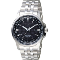 CITIZEN 星辰錶 Eco-Drive 知識星球 限量腕錶 BX1001-89E -41mm-黑面鋼帶【刷卡回饋 分期0利率】【APP下單22%點數回饋】