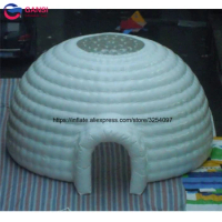 Customized Design Party Events Fire Resistant Oxford Advertising Inflatable Event Igloo Inflatable White Color Dome Tent