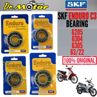 SKF Enduro Bearing C3 Crankshaft Enjine 6205 6304 6305 63/22 6322 EX5 KRISS LAGENDA LC135 Y125ZR Y15