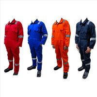Wearpack Terusan / Coverall / Baju Kerja - M-Xxxl - Biru Dongker/Navy Promo !