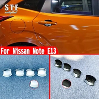 For Nissan Note E13 2020 2021 2022 Car Accessories Door Bowl Cover Trim Protector Molding Decoration Stickers W4