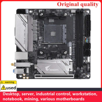 For B450 I AORUS PRO WIFI MINI ITX Motherboards Socket AM4 DDR4 64GB For AMD B450 Desktop Mainboard M,2 NVME USB3.0