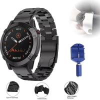 Watchband Strap for Garmin Fenix 6 6X Pro 5X 5S Plus 3HR 22 26mm Watch Quick Release Titanium Alloy Strap For Forerunner 935 945