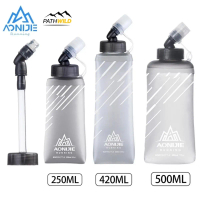 AONIJIE SD21 Soft Flask ขวดน้ำพับได้ ขวดน้ำนิ่ม ขนาด 500 ml พกพาสะดวก สำหรับใส่ในเป้น้ำสำหรับวิ่งเทร