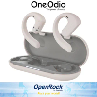OneOdio Open Ear Wireless True Bluetooth 5.2 Earbuds OpenRock Pro TubeBass Gym Headphones Sport Ear Hooks TWS With A 4 Mic ENC
