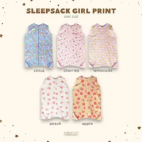 BOHOPANNA - PANNADAILY -SLEEP SACK GIRL PRINT - SELIMUT BAYI LEMONADE