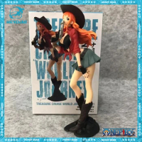 18cm One Piece Figure Nami Anime Figure Cowboy Nami Action Figure Pvc Statue Gk Model Collection Decoration Dolls Birthday Gifts