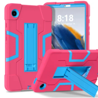 50pcs For Samsung Galaxy Tab A9 Plus 2023 Case Shockproof Kids Protection Stand Cover for SM-X110 X115 X117 SM-X210 X215 X216