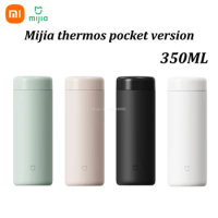 XIAOMI Mijia Thermos Pocket Version 350ML Vacuum Bottle 316L Stainless Steel Water Bottle Keep Cold and Warm for Travel Camping