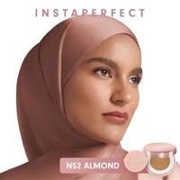 Instaperfect Skincover Air Cushion SPF 50 PA++++ Transfer-Resistant Bedak Cair Wardah Tahan Lama 52 