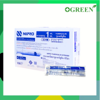 Nipro Syringe 1 ml.  ไซริ้งค์ 1 มล. ไม่ติดเข็ม (์NIPRO / TERUMO) คําแนะนําการขายที่ร้อนแรงในเดือนนี้