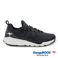 KangaROOS美國袋鼠鞋 男款RIPPLE 超輕量慢跑鞋 [KM01090] 黑【巷子屋】