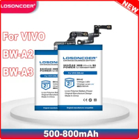 LOSONCOER 500-800mAh BW-A2 BW-A3 Battery For VIVO BW-A3 BW-A2 Smart Watch