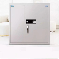 全鋼指紋密碼辦公文件櫃契约夾萬（90CM高（尺寸90*90*40）（指紋+密碼）） 