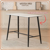 Woodland Island Table Bar Table 95 cm Meja Island High Table Bar Super Solid Wood Cafe Table