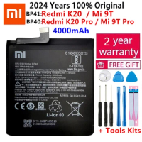 100% Original Replacement Battery BP41 BP40 For Xiaomi Redmi K20 Pro Mi 9T Pro Mi9T Redmi K20Pro Premium Genuine Battery 4000mAh