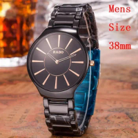 Hot Quality Rado Original Brand Watches For Mens Ladies Luxury Ceramic 38MM/28MM Women Watch Fashion Sports AAA+ Male Clocks