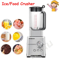 Commercial Ice Crusher High Speed Blender Strong Power Juice Machine Food Processor Coffee Machine