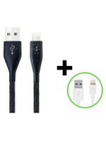 สายชาร์จ Lightning (สีดำ) รุ่น F8J243T04-BLK