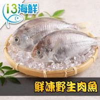 【愛上海鮮】鮮凍野生肉魚4包組(180g±10%/包/兩尾一包)