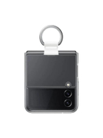 Clear Cover with Ring สำหรับ Galaxy Z Flip4 (สี Transparent) รุ่น EF-OF721CTEGWW