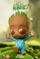 Hot Toys Marvel Studios' I Am Groot - Cosbaby (S) Bobble-Head Pajamas 1pcs