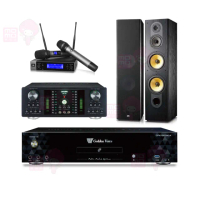 【金嗓】CPX-900 K1A+DB-7AN+JBL VM200+FNSD SD-803N(4TB點歌機+擴大機+無線麥克風+落地式喇叭)
