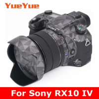 RX10IV Customized Sticker For Sony RX10M4 DSC-RX10M4 Decal Skin Camera Vinyl Wrap Film Coat RX10III RX10 IV M4