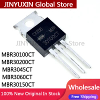 10Pcs New MBR30100CT MBR30200CT MBR3045CT MBR3060CT MBR30150CT MBR30 MBR TO-220 schottky diode upright In Stock Wholesale