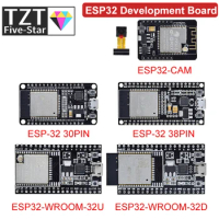 ESP32 Development Board WiFi+Bluetooth Ultra-Low Power Consumption Dual Core CPU ESP-32S ESP32-CAM ESP-WROOM-32D/U CH9102X