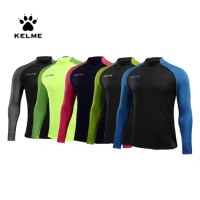 KELME Mens Soccer Training Jersey Football Jacket Sweaters Pullover Jackets Football Shirts Sporting Jerseys 3871301