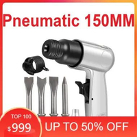 Air Chipping Hammer Kit Mesin Pahat Alat Berat Kompresor Udara Palu Pneumatik dengan Pahat Bit - Pne