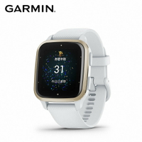 【GARMIN】VENU SQ 2 GPS智慧腕錶 - 極致白【三井3C】
