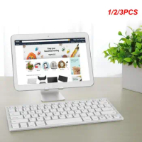 1/2/3PCS Ultra Thin Wireless Keyboard 78 Key Spanish Korean French Russian Arabic German Thai Keyboard For Tablet