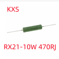 10PCS/Lot RX21-10W100RJ wire wound resistor 1R 10R 470R 1K 10K 12K 15K 20R 22R 24R 27R 33R 36R Resistor RX21-10W220RJ 560J 5%