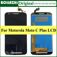 5.0" AMOLED Screen Digitizer For Motorola Moto C Plus XT1721 XT1723 XT1724 Display LCD Touch Screen For Moto C Plus LCD