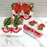 BANDO NATAL/BANDO LAMPU/BANDO LED MERRY CHRISTMAS//KACAMATA MERRY CHRISTMAS//KACAMATA LAMPU LED kaca