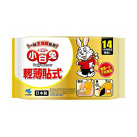 【限購1】日本小林製藥 小白兔14H貼式暖暖包(10片裝)【小三美日】D063620