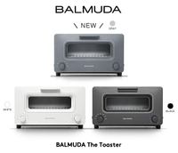 3色 日本公司貨 BALMUDA  K01E 蒸氣水烤 The Toaster K01E 烤 麵包 吐司 溫度控制 蒸氣 四種菜單模式 三段火力 烤吐司 日本必買代購