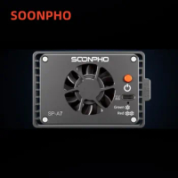 SOONPHO SP-A7 Camera Cooling Fan Cooler For Sony Canon FUJIFILM Nikon Camera ZVE1 A7M4 R8 R7 R6 XT4 ZV1 Ultra-Silence